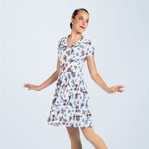 Weissman Under the Boardwalk white floral dance costume, LA